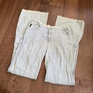 Y2K Frayed Hem & Waistband Jeans